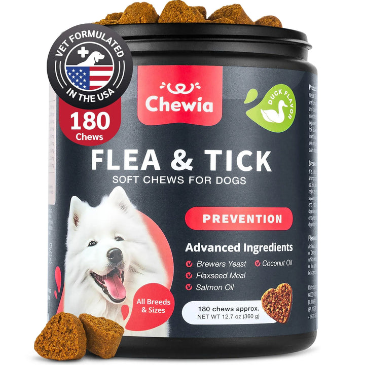 All-Breed Flea and Tick Chews for Dogs