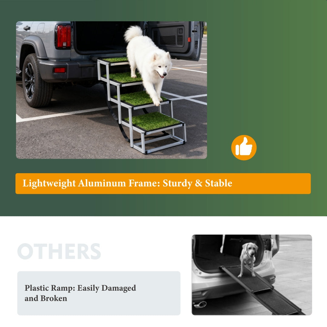 Foldable Dog Ramp for Cars