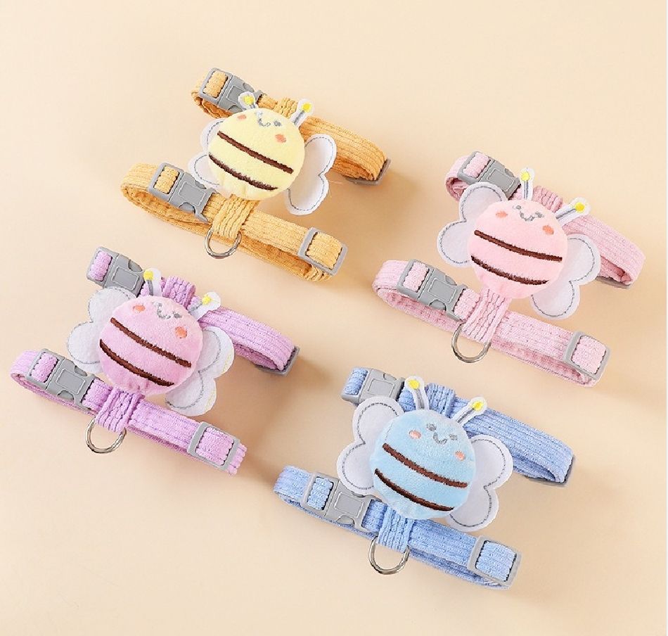 Honey Bee Shape Small Cat & Dog Harness