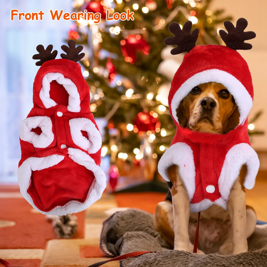 Christmas Clothes Santa Claus Pet Outfit
