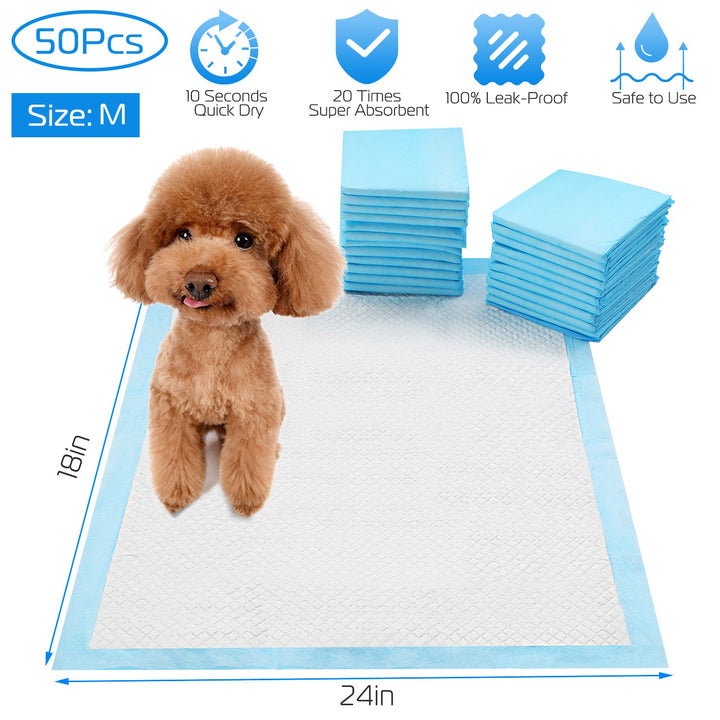 50Pcs Dog and Cat Training Pads