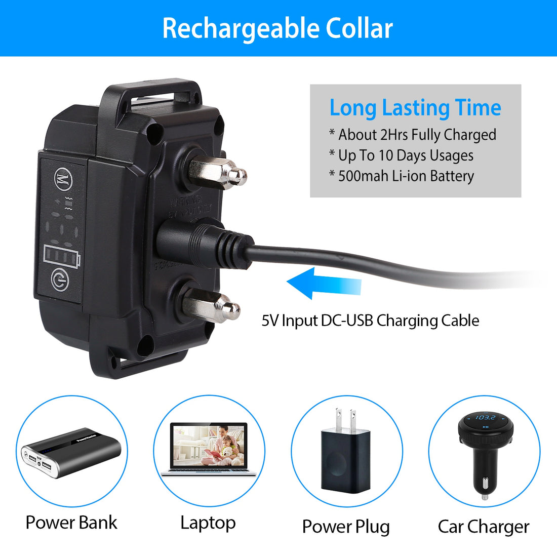 Anti-Bark Collar with Dual Training Modes