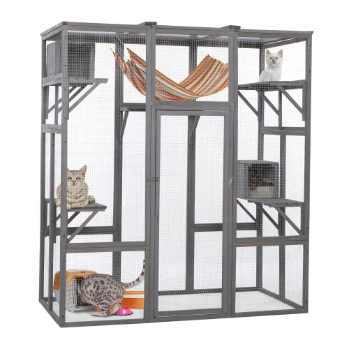 Large Multi-Cat Outdoor & Indoor Playpen