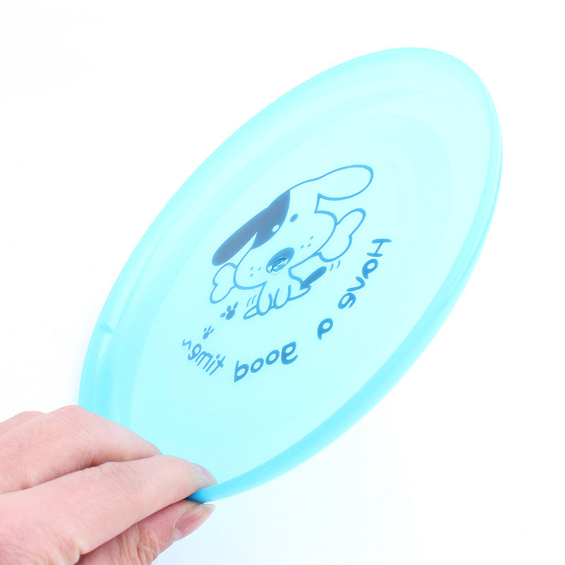 Silicone Flying Saucer Dog Toy