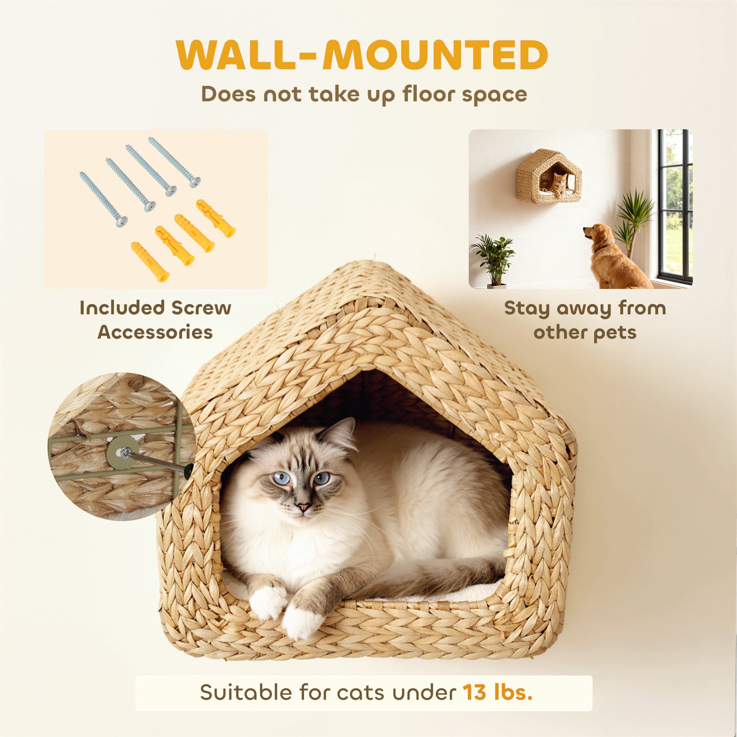 Wall Mounted Cat House