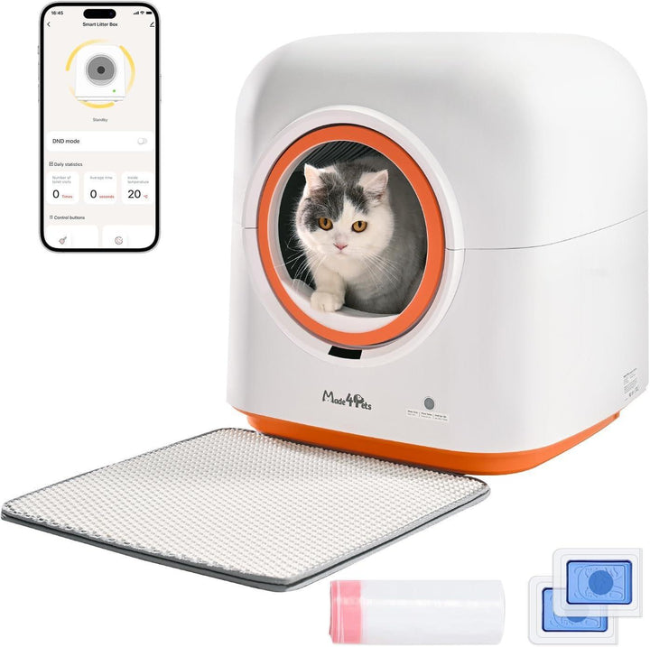 60L Smart App Control Cat Litter Box