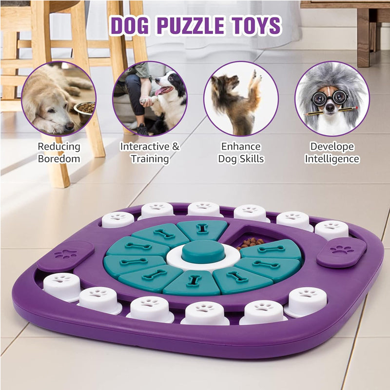 Interactive Treat Puzzle Pet Feeder