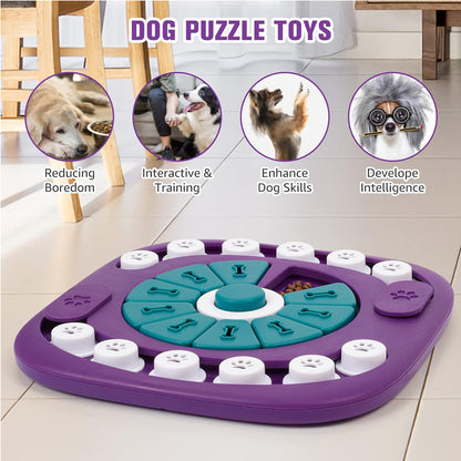 Interactive Treat Puzzle Pet Feeder