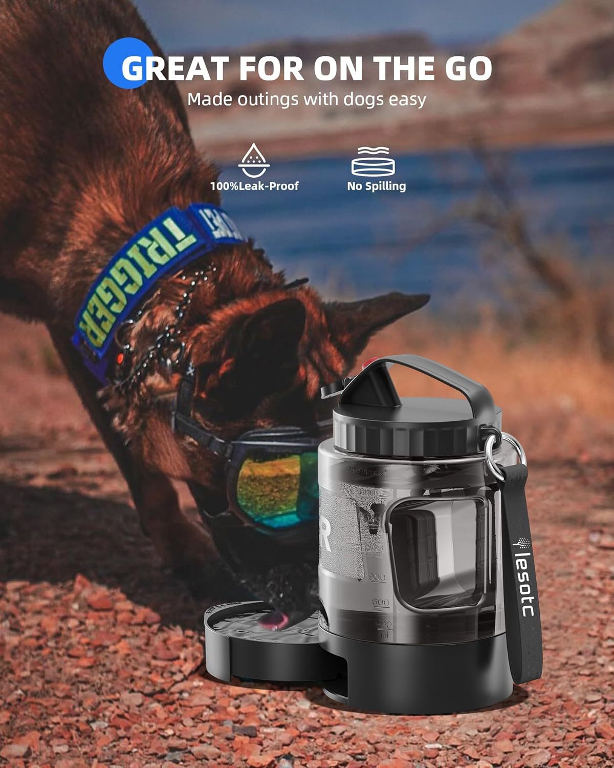 Portable Pull-Out Water Bowl for Dogs