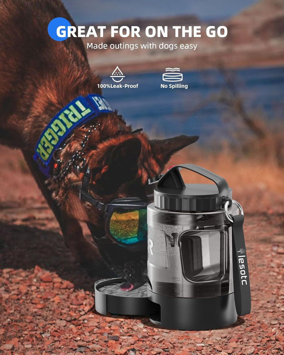 Portable Pull-Out Water Bowl for Dogs