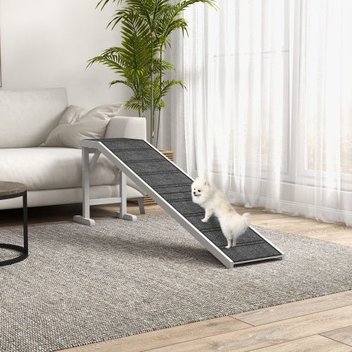 Carpeted Indoor Wooden Pet Ramp