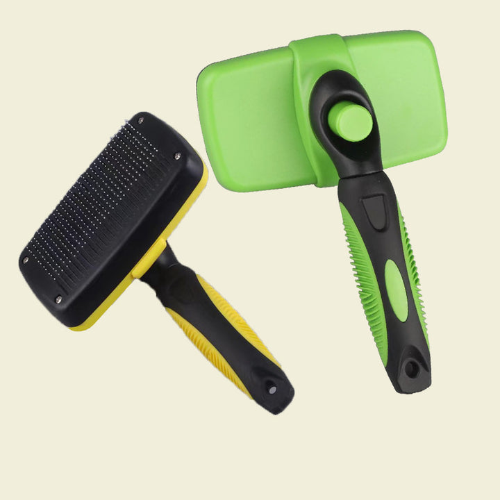 Retractable Pet Grooming Comb