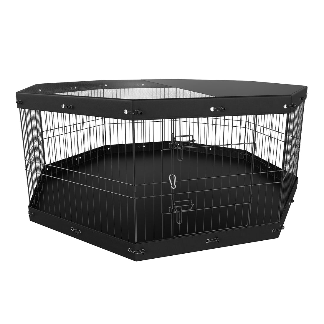 Dog Playpen 8 Panels Foldable