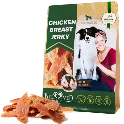 Natural Ingredients Chicken Jerky Dog Treats
