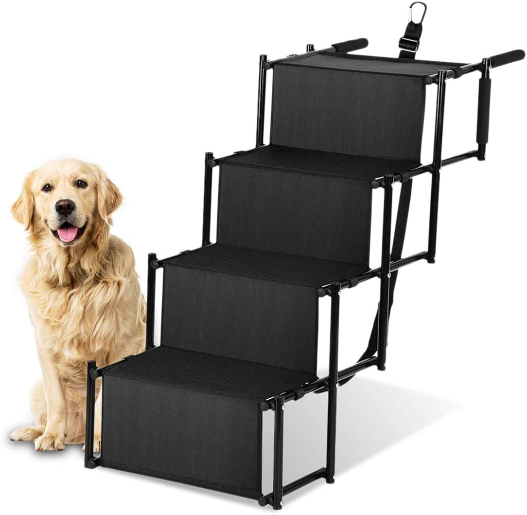 Dog Car Ramp with 4 Steps