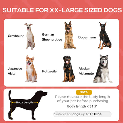Elevated Dog Bed with Canopy