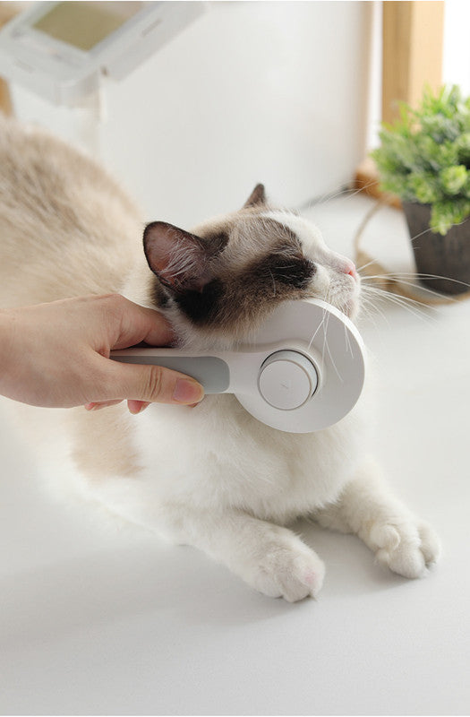 Self-Cleaning Pet Grooming Comb
