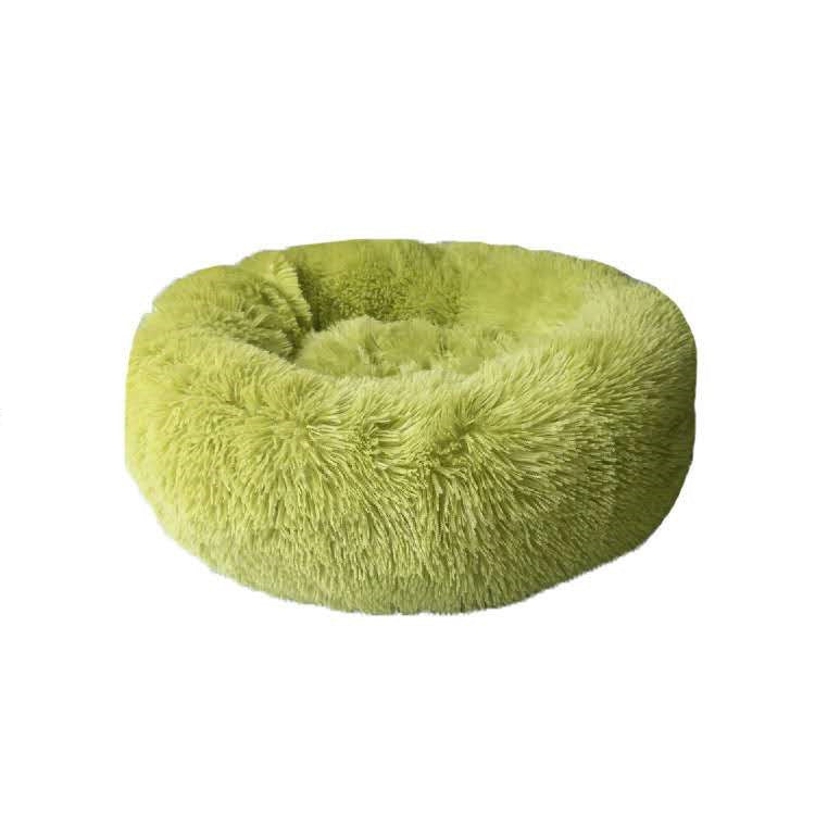 Round Plush Donut Pet Bed