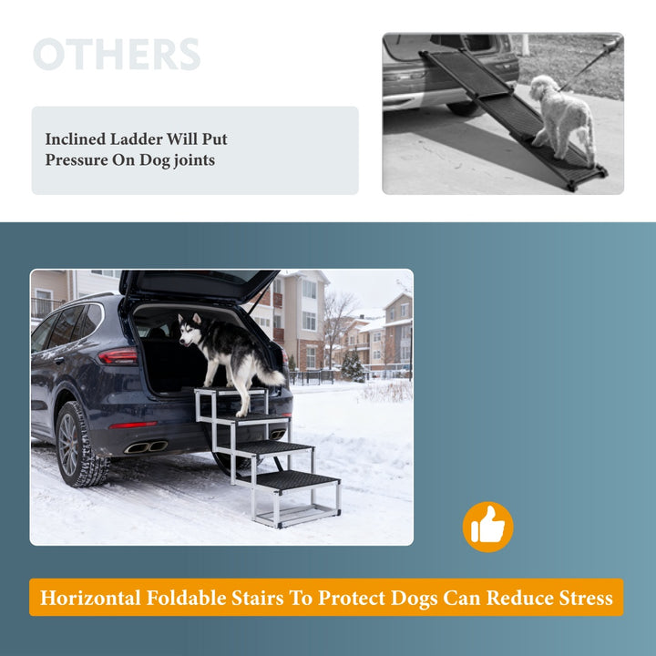 Foldable Dog Ramp for Cars