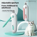 Cat Nail Scissors with Gravity Push
