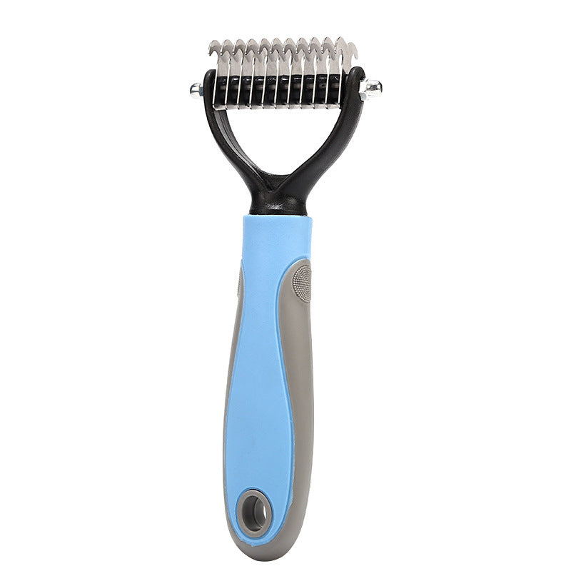 Double-Sided Pet Grooming Dematting Brush