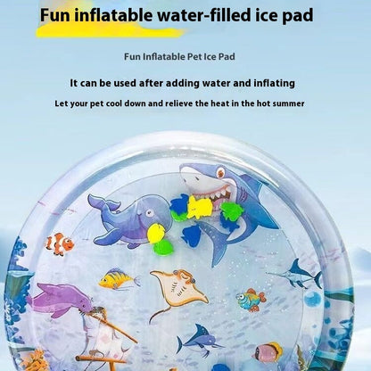 Inflatable Summer Pet Water Mat