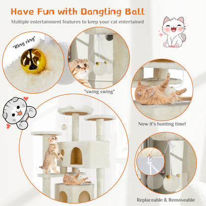 Multi Functional Cat Treehouse
