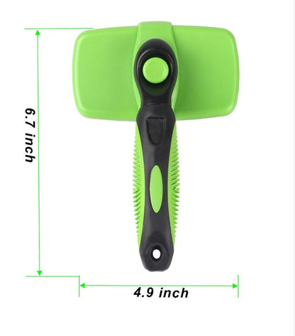 Retractable Pet Grooming Comb