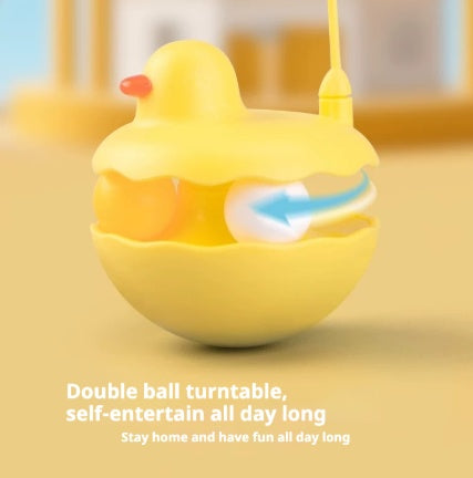 Rotating Duck Cat Entertainment Toy