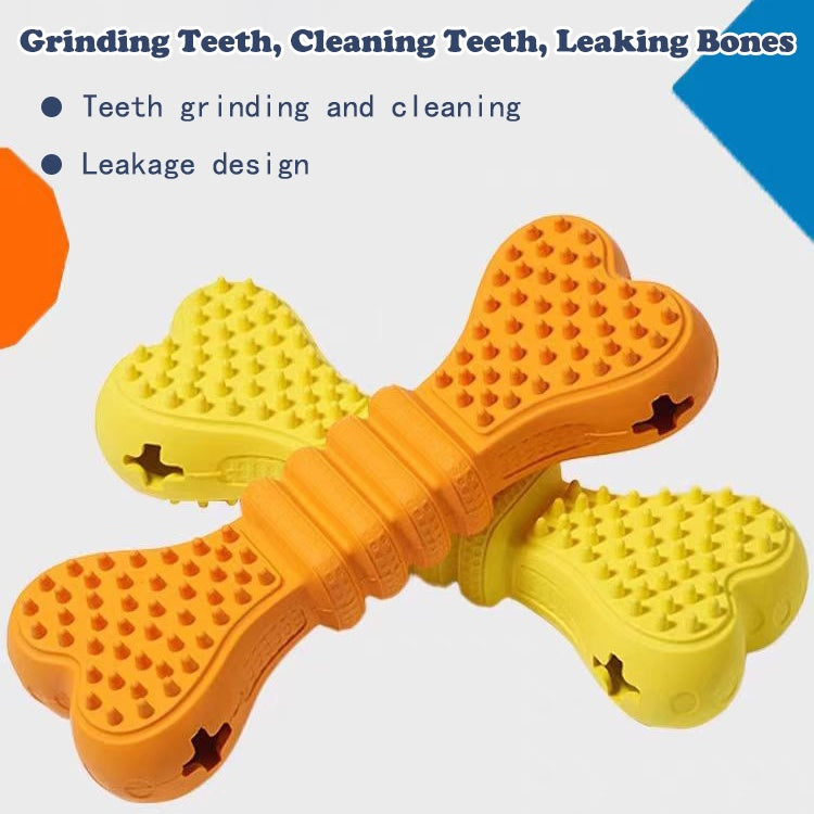 Rubber Dental Chew Toy for Dogs