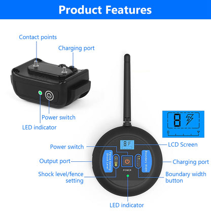 Wireless Electric Dog Fence System