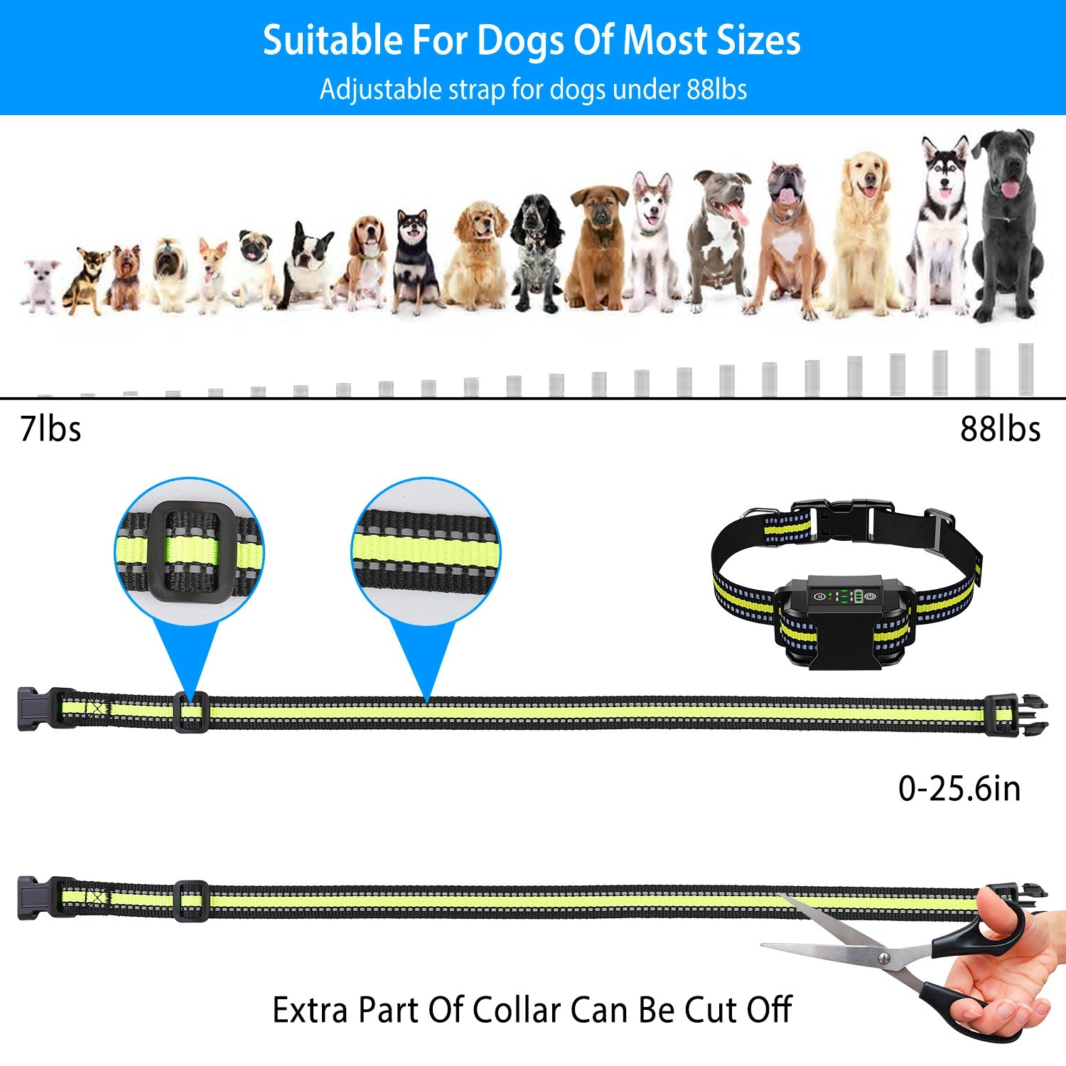 Anti-Bark Collar with Dual Training Modes