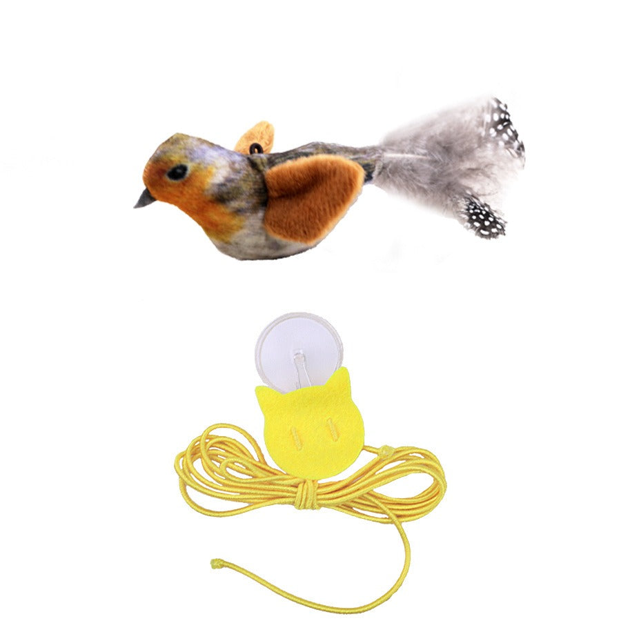 Pet Sound Bird Teaser Toy for Cats