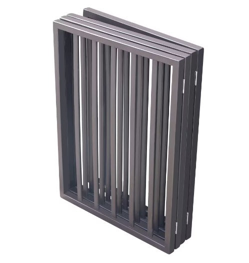 Portable Wooden Pet Gate Fence