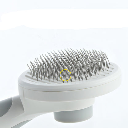 Self-Cleaning Pet Grooming Comb