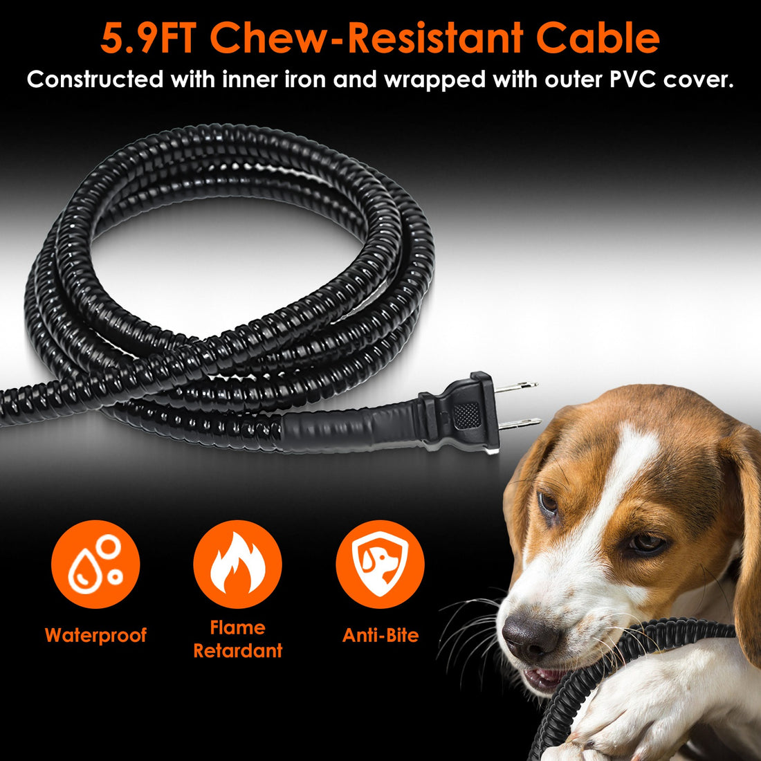 Thermal Dish Heated Water Pet Bowl