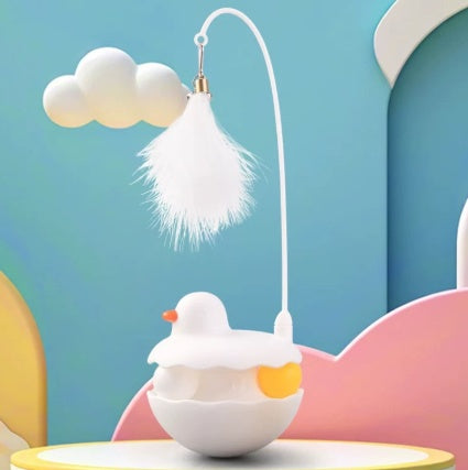 Rotating Duck Cat Entertainment Toy