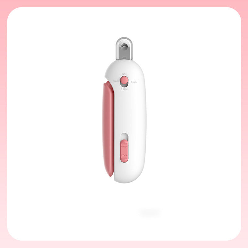 Cat Nail Scissors with Gravity Push