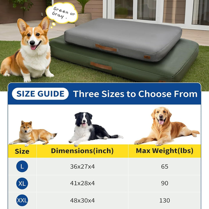 Outdoor Inflatable Waterproof Dog Bed