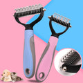 Double-Sided Pet Grooming Dematting Brush