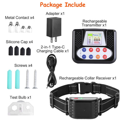 990FT Range Dog Wireless Training Collar