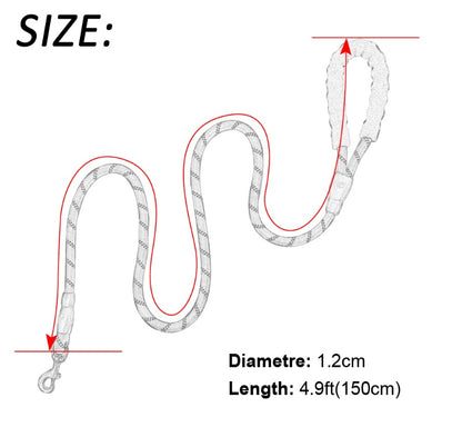 Heavy Duty Reflective Dog Leash Nylon