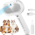3 In 1 Pet Grooming Steam Brush