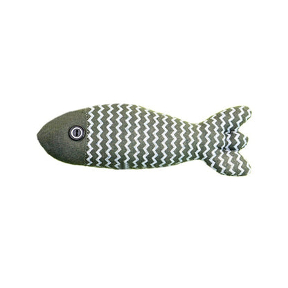 Catnip Fish Shaped Chew Toy