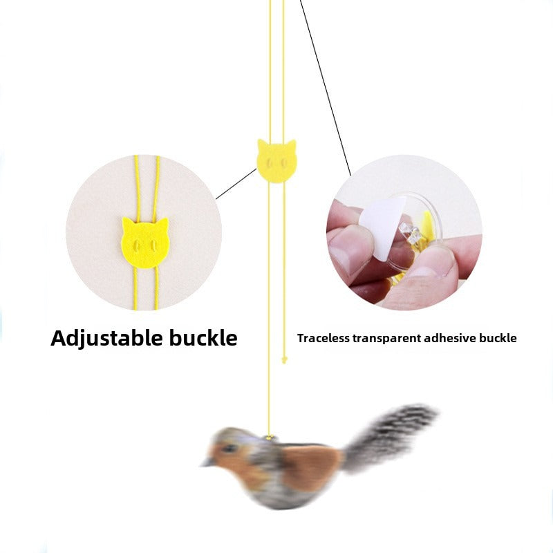 Pet Sound Bird Teaser Toy for Cats