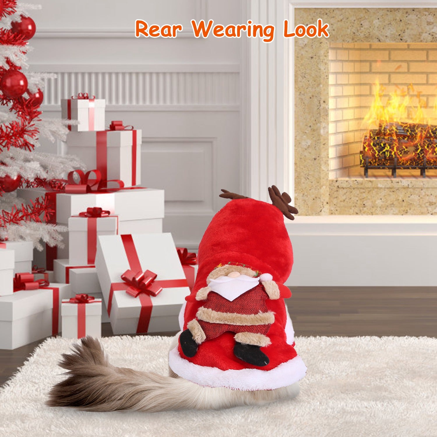 Christmas Clothes Santa Claus Pet Outfit