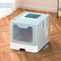 Cat Litter Box Front Entry Enclosed