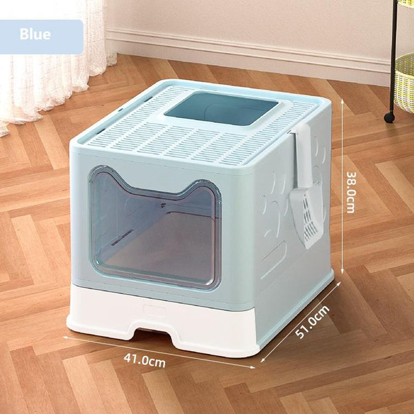 Cat Litter Box Front Entry Enclosed