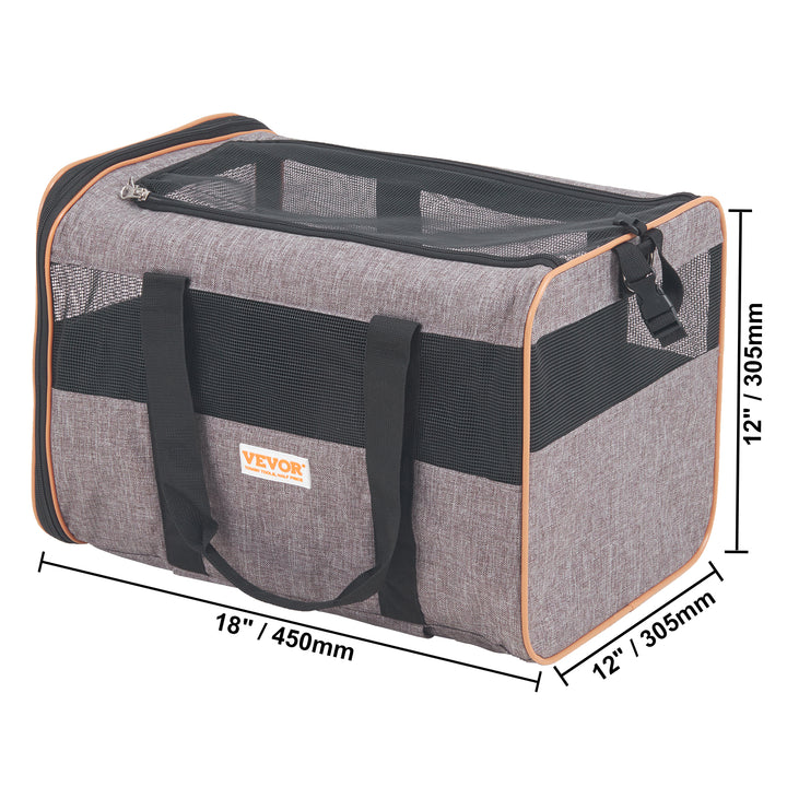 Airline Pet Carrier with Wheels for Cats