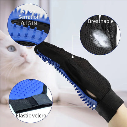 1 Pair Pet Grooming Gloves